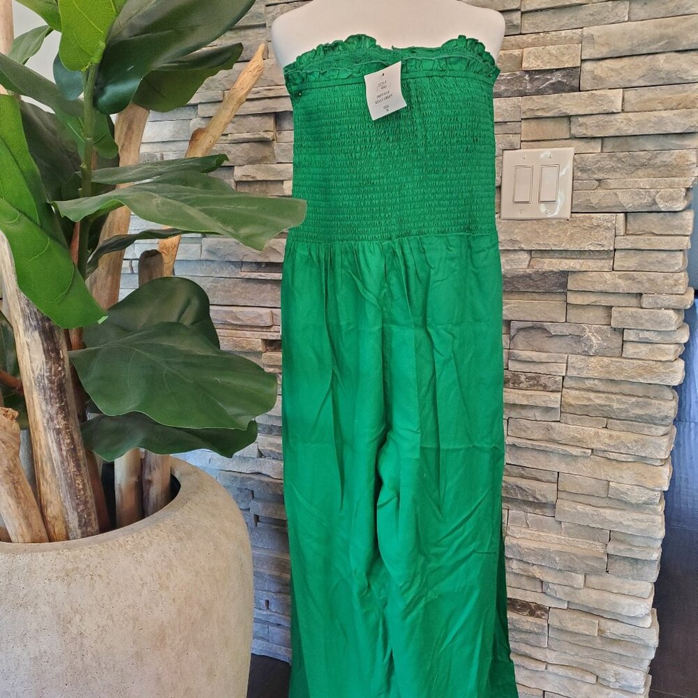 Dress Naoo Cropped Strapless Jumpsuit - Picture 7 of 9